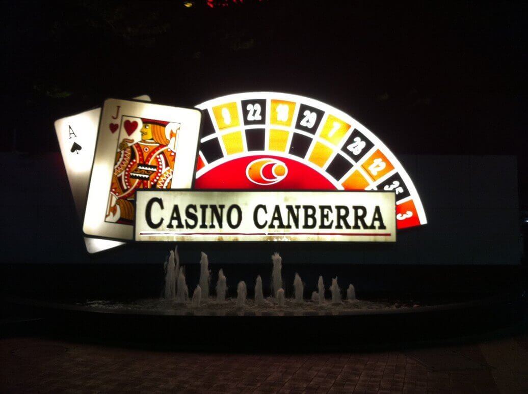 Image Canberra Casino at night