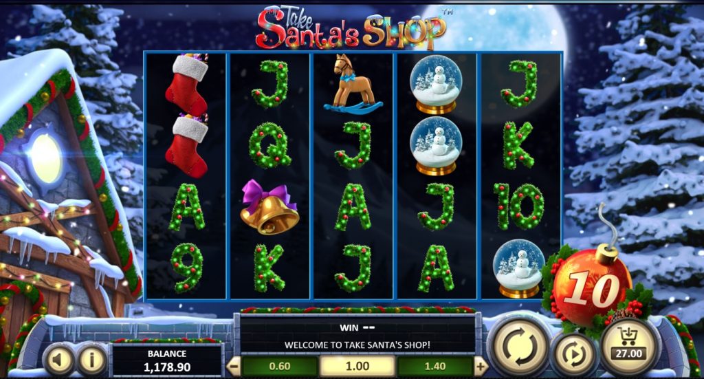 Ambil Santa's Shop Betsoft Gaming
