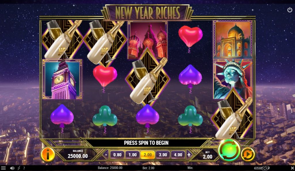 Slot online New Year Riches, Play'n GO