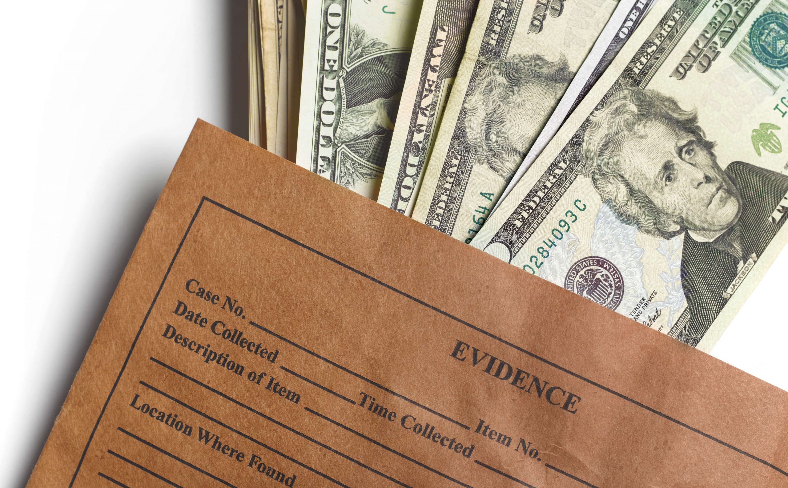 uang hasil pencucian dari file bukti