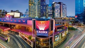 Pemandangan udara dari Crown Casino Melbourne